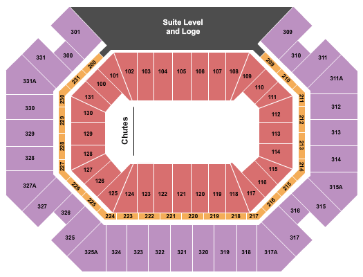 Thompson-Boling Arena PBR Seating Chart